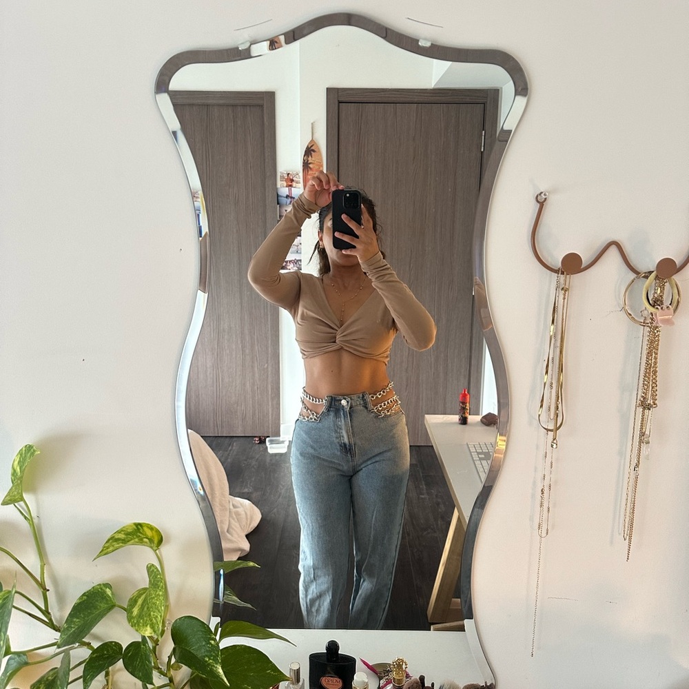 Chain Jeans + Top